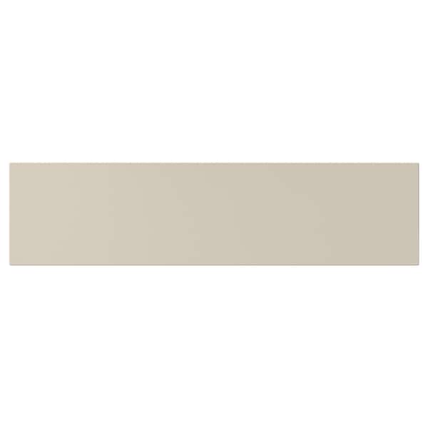 HAVSTORP drawer front, beige, 80x19.7 cm
