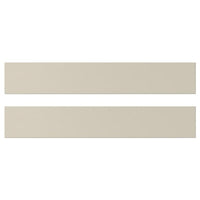 HAVSTORP drawer front, beige, 60x10 cm, 2 pack