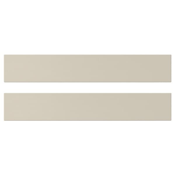 Ikea HAVSTORP - Drawer front, beige, 60x10 cm