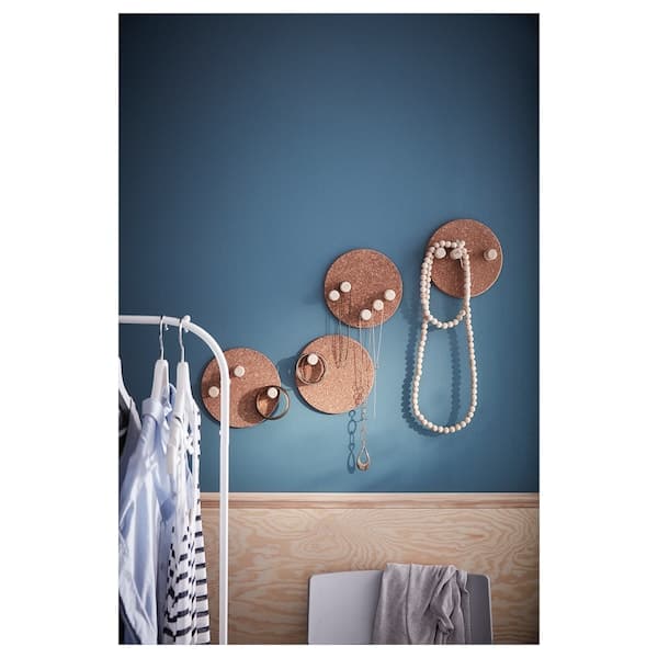 Ikea HEAT - Pot stand, cork, 19 cm