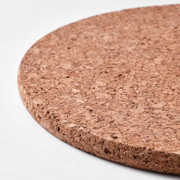 Ikea HEAT - Pot stand, cork, 19 cm