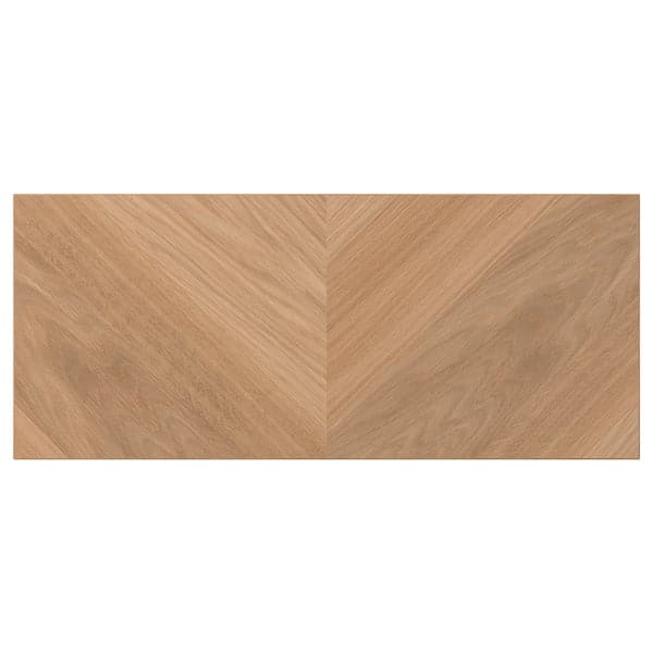 HEDEVIKEN drawer front, oak veneer, 59.6x25.5 cm