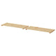 HEJNE shelf, pine, 77.0 cm, 2 pack