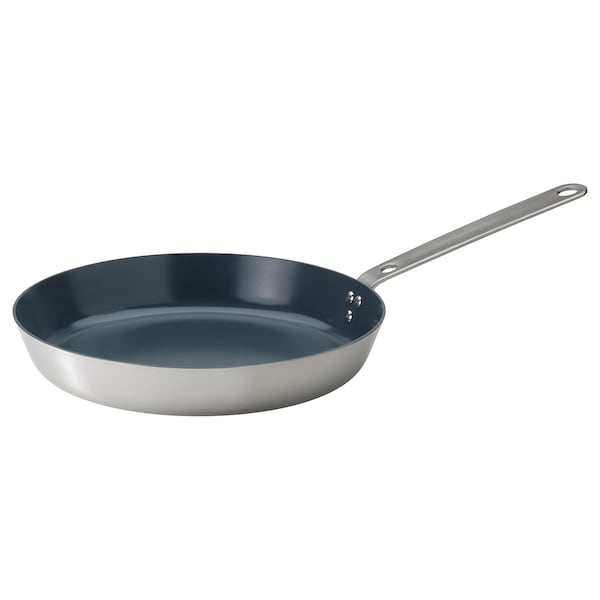 Ikea HEMKOMST - Frying pan, stainless steel/non-stick coating, 28 cm