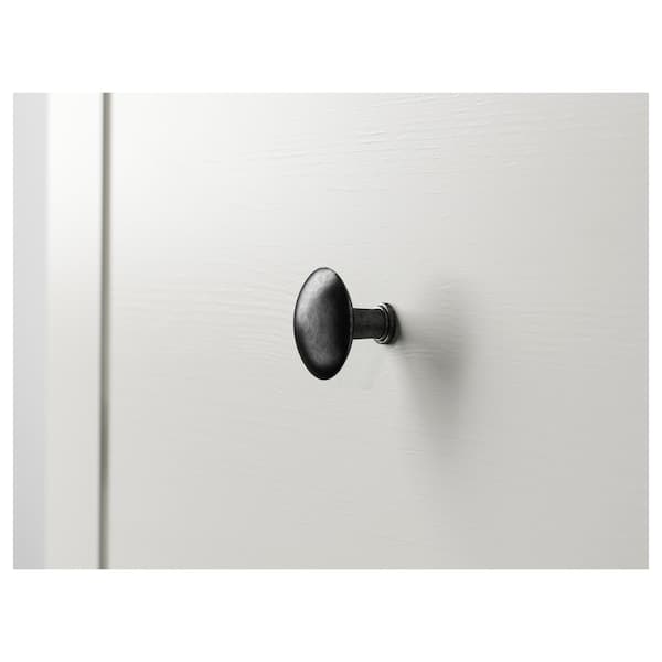 Ikea HEMNES - Chest of 2 drawers, white stain, 54x66 cm