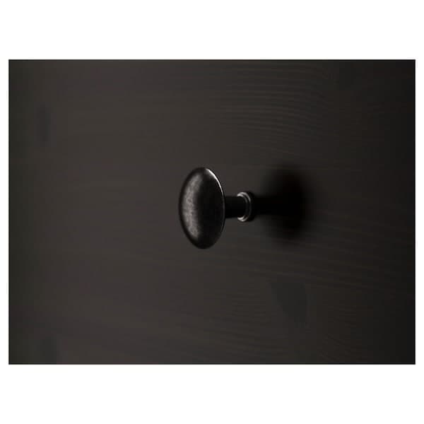 Ikea HEMNES Chest of drawers with 8 drawers - brown-black 160x96 cm , 160x96 cm