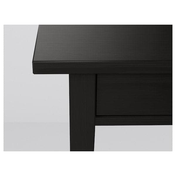 Ikea HEMNES - Bedside table, black-brown , 46x35 cm
