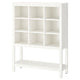 HEMNES storage unit, white stained, 99x130x37 cm