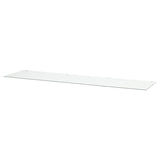 HEMNES glass top, transparent, 159x50 cm