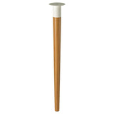 HILVER leg cone-shaped, bamboo, 70 cm