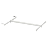 HJÄLPA clth rail+2 susp rail+1pck fitting, adjustable/white, 60-100x55 cm