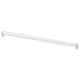 HJÄLPA adjustable clothes rail, white, 60-100 cm