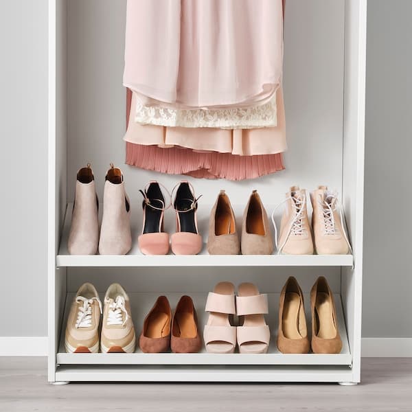 Ikea HJÄLPA - Shoe shelf, white, 80x40 cm