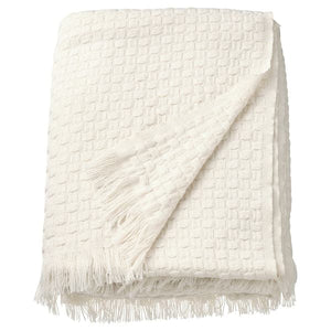HORNMAL - Throw, off-white, 130x170 cm - best price from Maltashopper.com 20529095