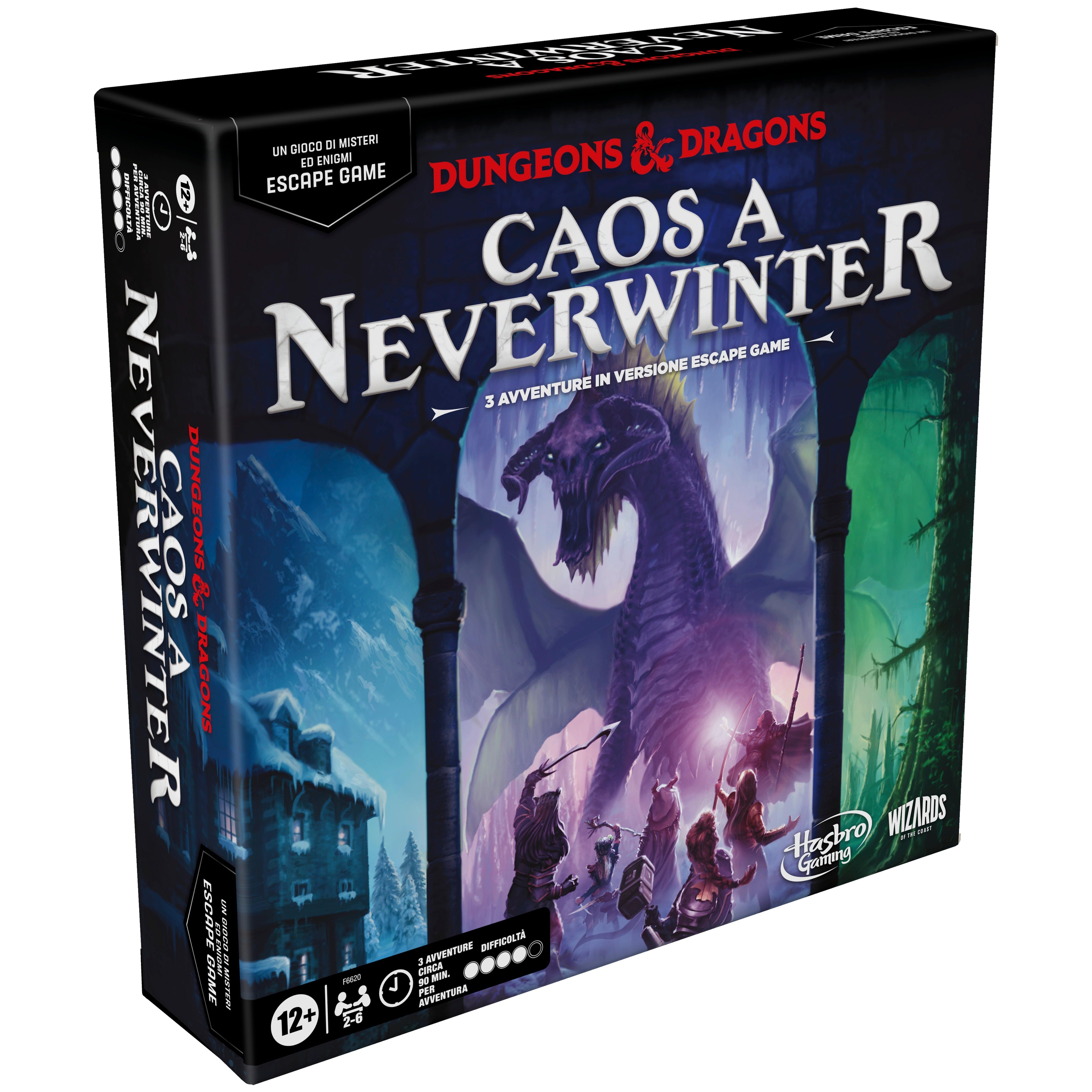 Dungeons & Dragons Escape Game Caos A Neverwinter
