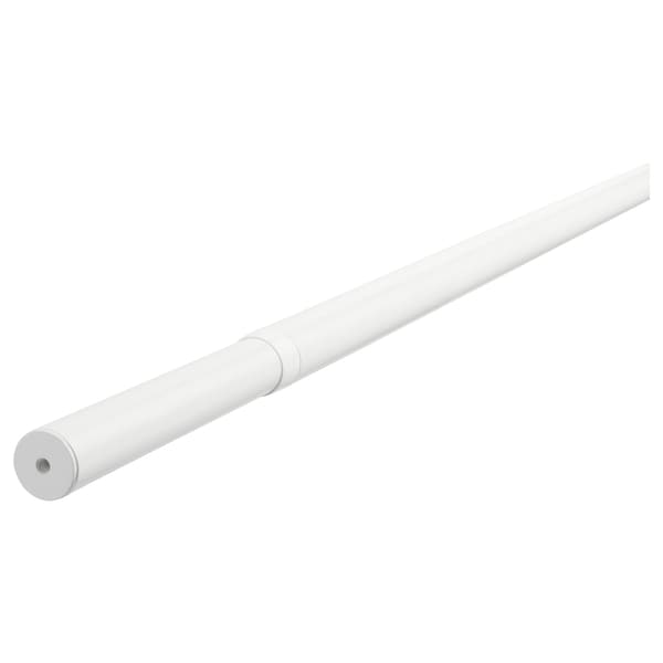 HUGAD - Curtain rod, white, 120-210 cm - best price from Maltashopper.com 10217141