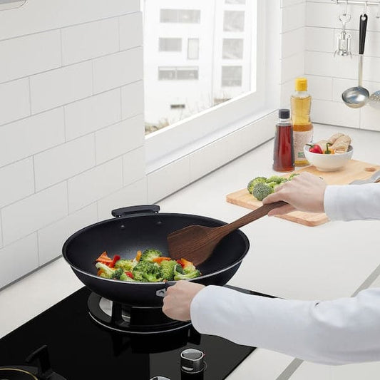 Ikea HULDHET - Wok spatula, walnut