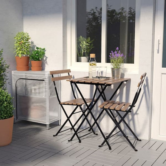 Ikea HYLLIS - Shelving unit with cover, transparent, 60x27x74 cm