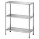 HYLLIS shelving unit, in/outdoor, 60x27x74 cm