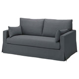 HYLTARP 2-seat sofa, Gransel grey, 182 cm