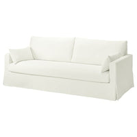 HYLTARP 3-seat sofa, Hallarp white, 232 cm
