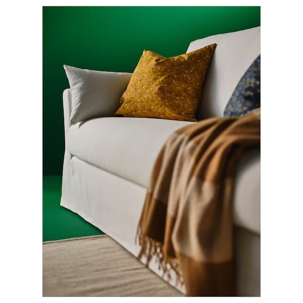 HYLTARP - 3-seater sofa, Hallarp white , - best price from Maltashopper.com 49489640