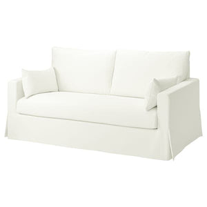 Ikea HYLTARP - 2-seater sofa cover, Hallarp white ,