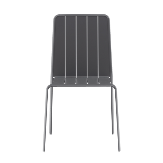 Bricocenter IDAHO ALUMINIUM ANTHRACITE CHAIR 58X52X87CM