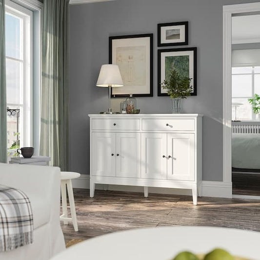 Ikea IDANÄS - Sideboard, white, 124x50x95 cm