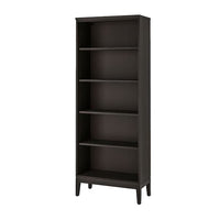 IDANÄS bookcase, dark brown stained, 81x39x211 cm