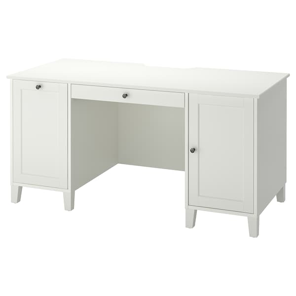 IDANÄS desk, Maximum load: 50 kgMaximum load/drawer: 1 kgMaximum load/shelf: 13 kgWidth: 152 cmDepth: 70 cmHeight: 75 cmH space under the cabinet: 65 cm