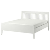 IDANÄS bed frame, white/Lönset, 180x200 cm