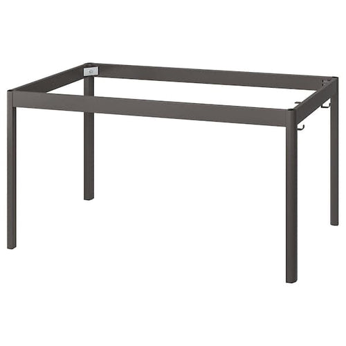 IDÅSEN Base for table top - dark gray 139x69x72 cm , 139x69x72 cm