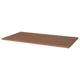 IDÅSEN table top, brown, 160x80 cm