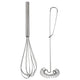 IDEALISK whisk, set of 2, stainless steel