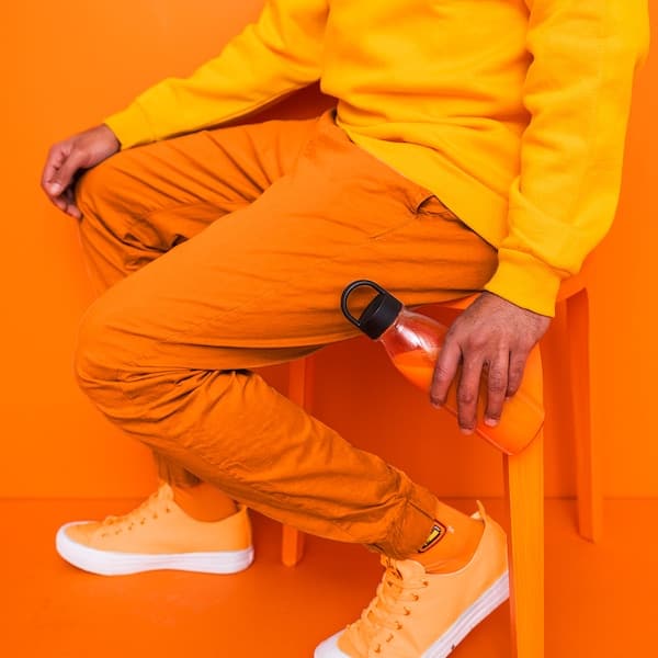 IKEA 365+ - Water bottle, dark grey, 0.5 l - best price from Maltashopper.com 20480013