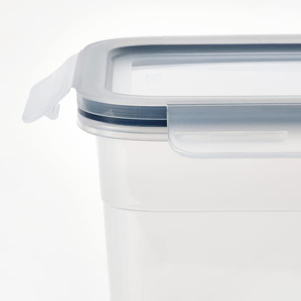 Ikea IKEA 365+ - Food container with lid, rectangular/plastic, 4.2 l