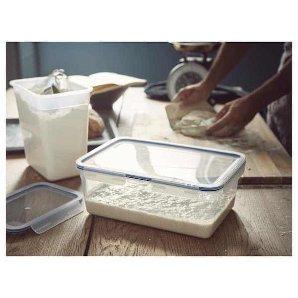 Ikea IKEA 365+ - Food container, large rectangular/plastic, 10.6 l