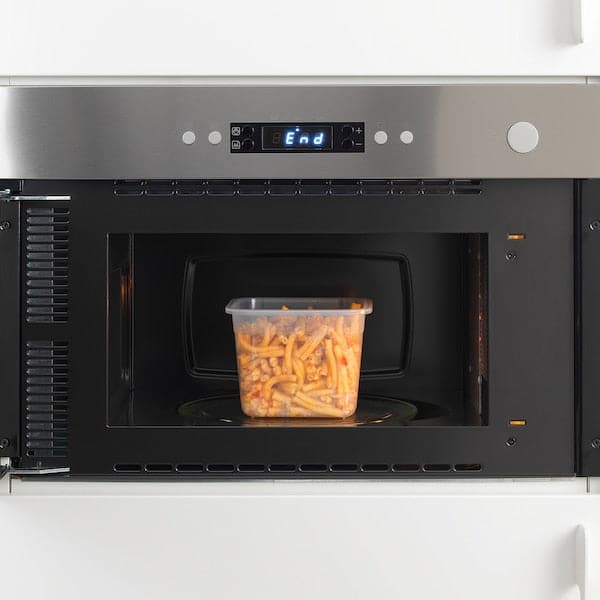 Ikea IKEA 365+ - Food container, square/plastic, 1.4 l