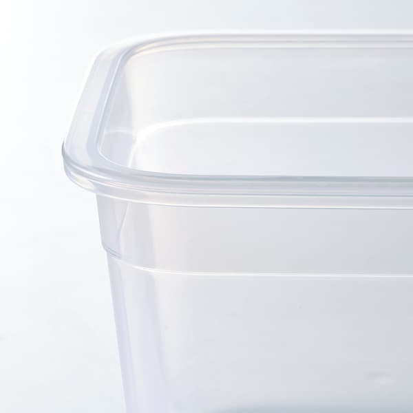 Ikea IKEA 365+ - Food container, rectangular/plastic, 2.0 l