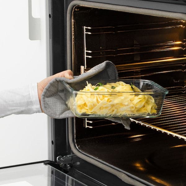 Ikea IKEA 365+ - Food container, rectangular/glass, 1.0 l