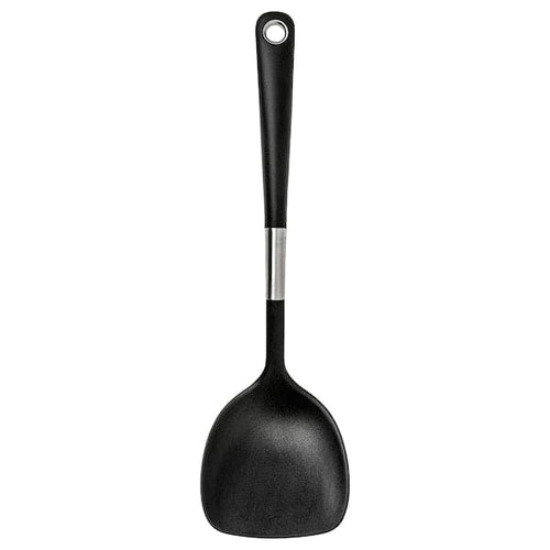 IKEA 365+ HJÄLTE - Wok spatula, stainless steel/black