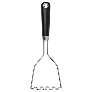 Ikea IKEA 365+ HJÄLTE - Potato masher, stainless steel/black