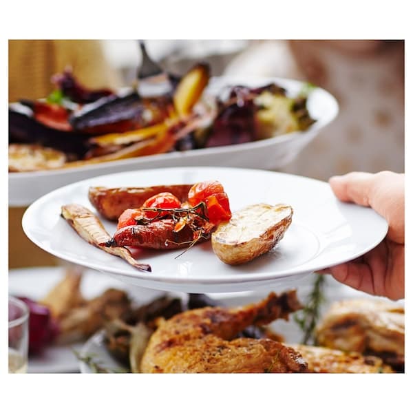 Ikea IKEA 365+ - Plate, white, 27 cm