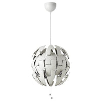 IKEA PS 2014 pendant lamp, white/silver-colour, 35 cm