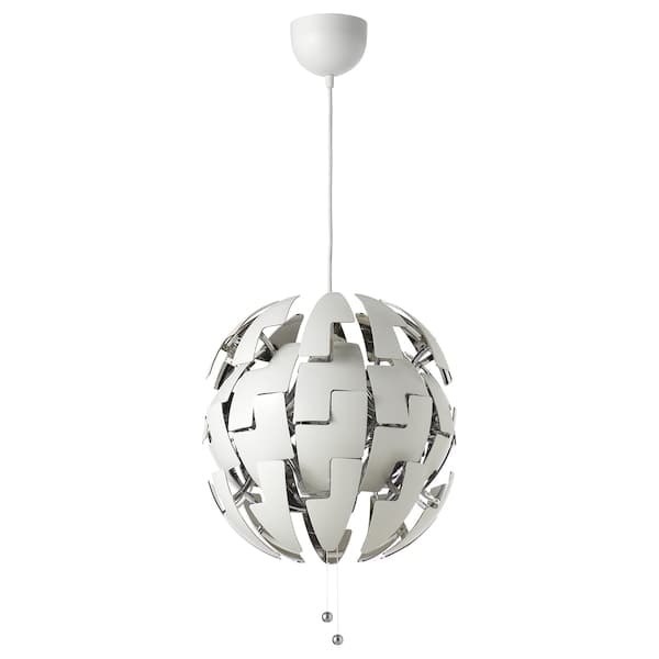 IKEA PS 2014 - Pendant lamp, white/silver-colour, 35 cm - best price from Maltashopper.com 90311494