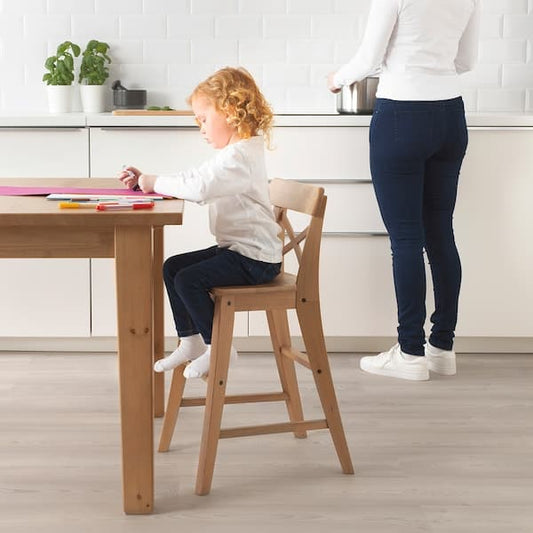 Ikea INGOLF - Junior chair, antique stain