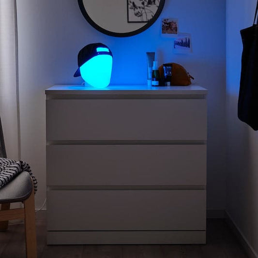 Ikea ISKÄRNA LED table lamp - multicolor ,