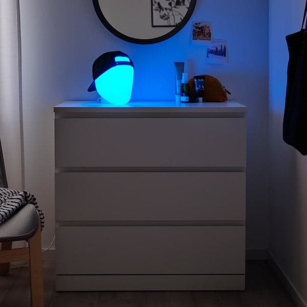 Ikea ISKÄRNA LED table lamp - multicolor ,