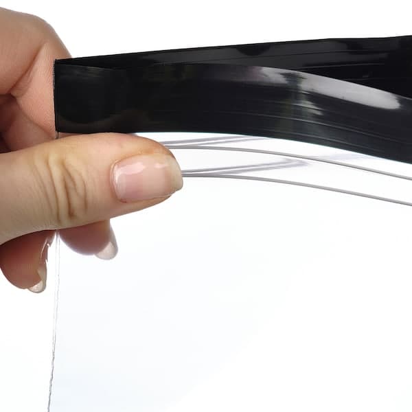 Ikea ISTAD - Resealable bag, patterned black/yellow, 2.5/1.2 l